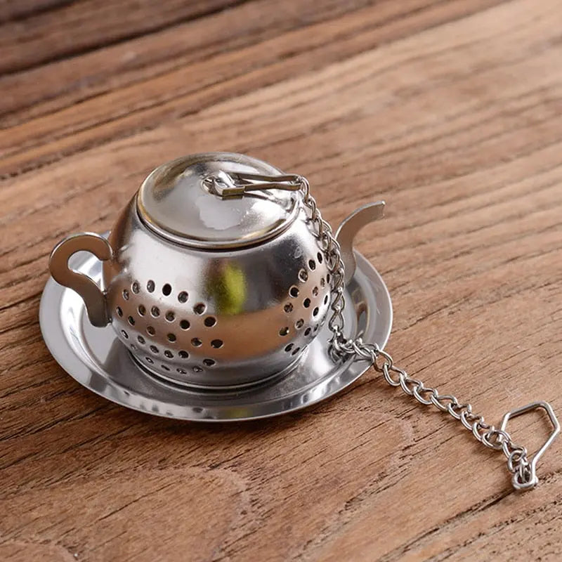 Nexa Tea – Infuseur à Thé en Acier, Forme Théière