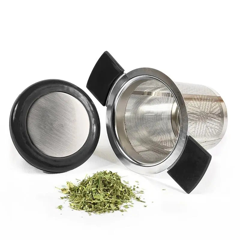 Infuseur à Thé Acier et Silicone – Grande Tasse Signature