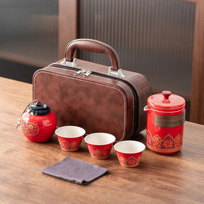 Voyage en Céramique: Service à Thé Chinois