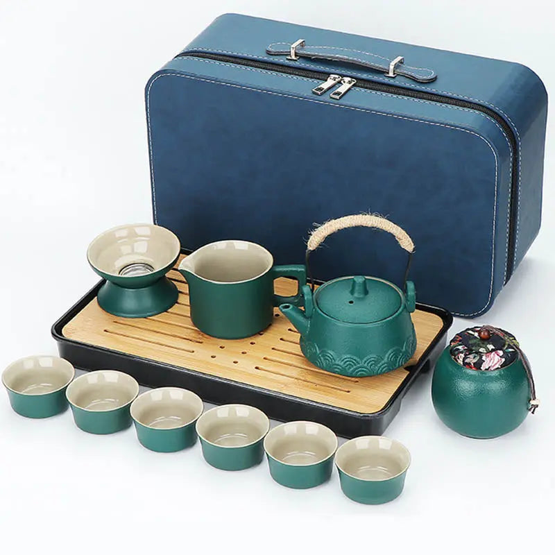 Service à thé Japonais en Céramique — Collection Premium