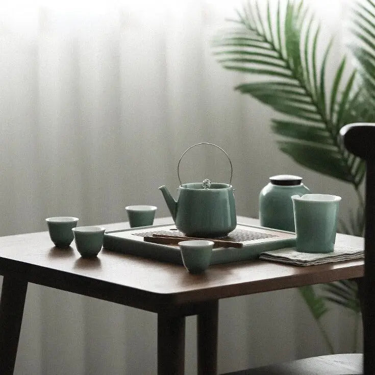 Luxe Nippon – Service à thé japonais en céramique