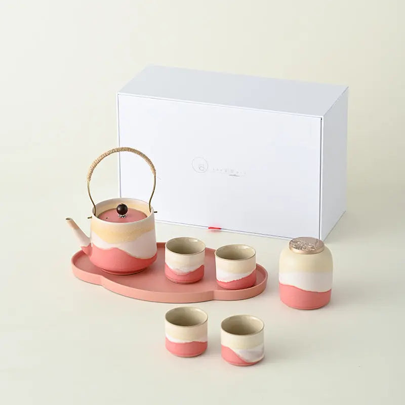 Douce Harmonie – Service à thé japonais en céramique