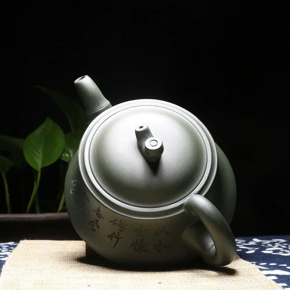 ZenClay Théière Chinoise en Argile Ecriture 1L