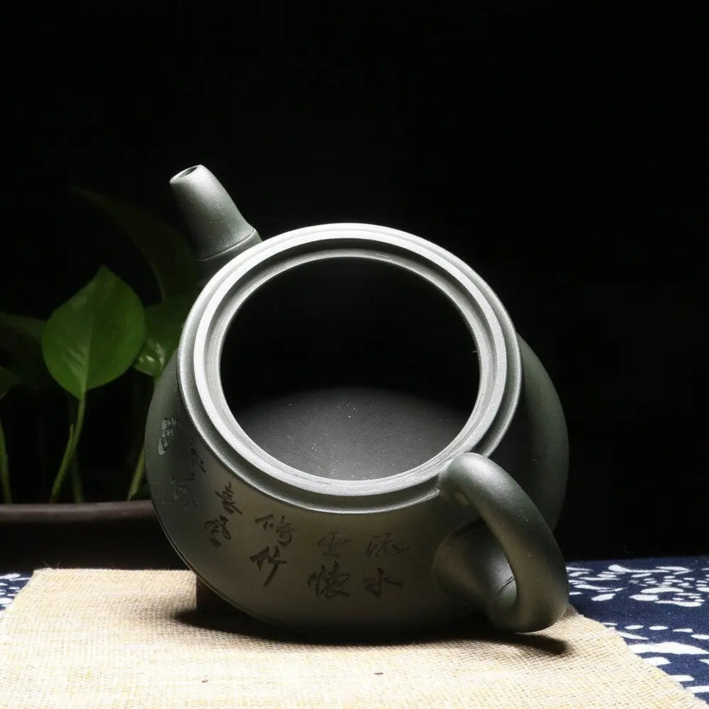 ZenClay Théière Chinoise en Argile Ecriture 1L