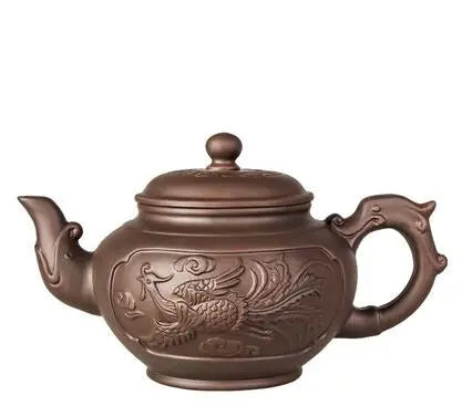Théière Chinoise en Argile – Motifs Coq, 500ML – Édition Prestige