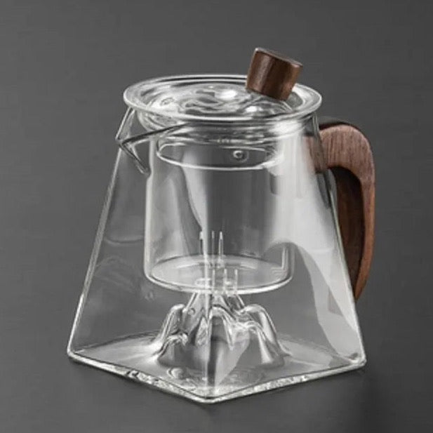 Théière Nordic Design en Verre — 400 ml