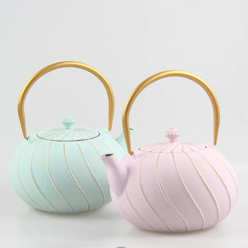 Théière Japonaise en Fonte Moderne – Design Signature 1.2L