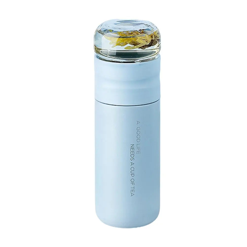BrewMaster Théière Portable en Acier Inoxydable 300 ml