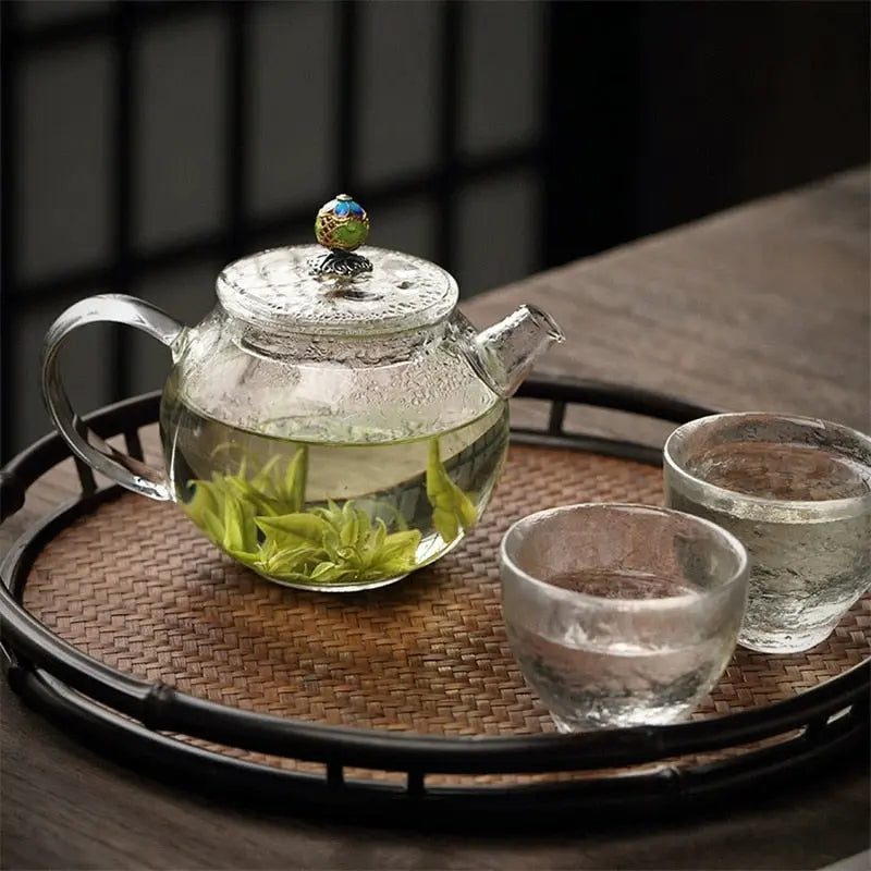 Théière en Verre Signature Vintage 200ml — Couvercle