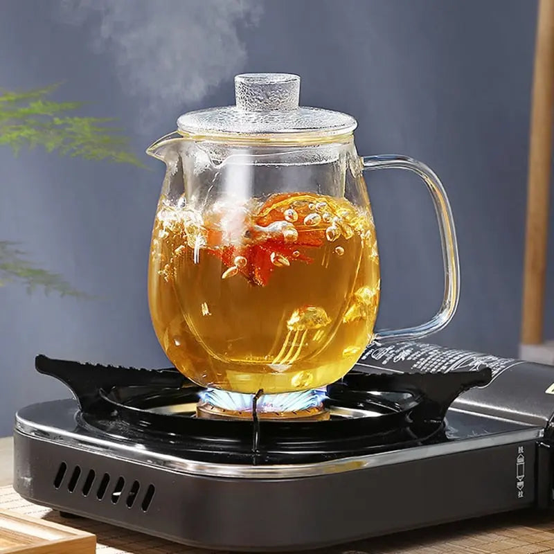 Théière en Verre Haute Signature – 600 ml / 1,2 L