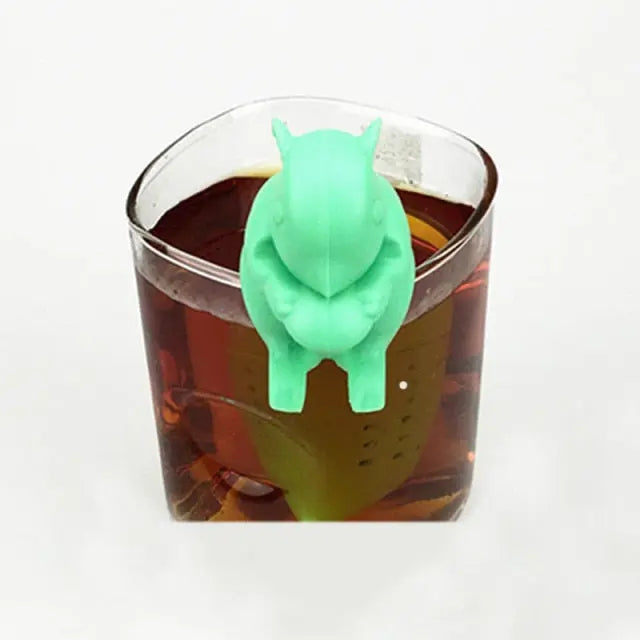Infuseur à Thé Écureuil en Silicone — Édition Signature