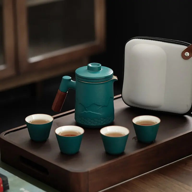 Voyage Zen – Petit Service à Thé Japonais 350 ml