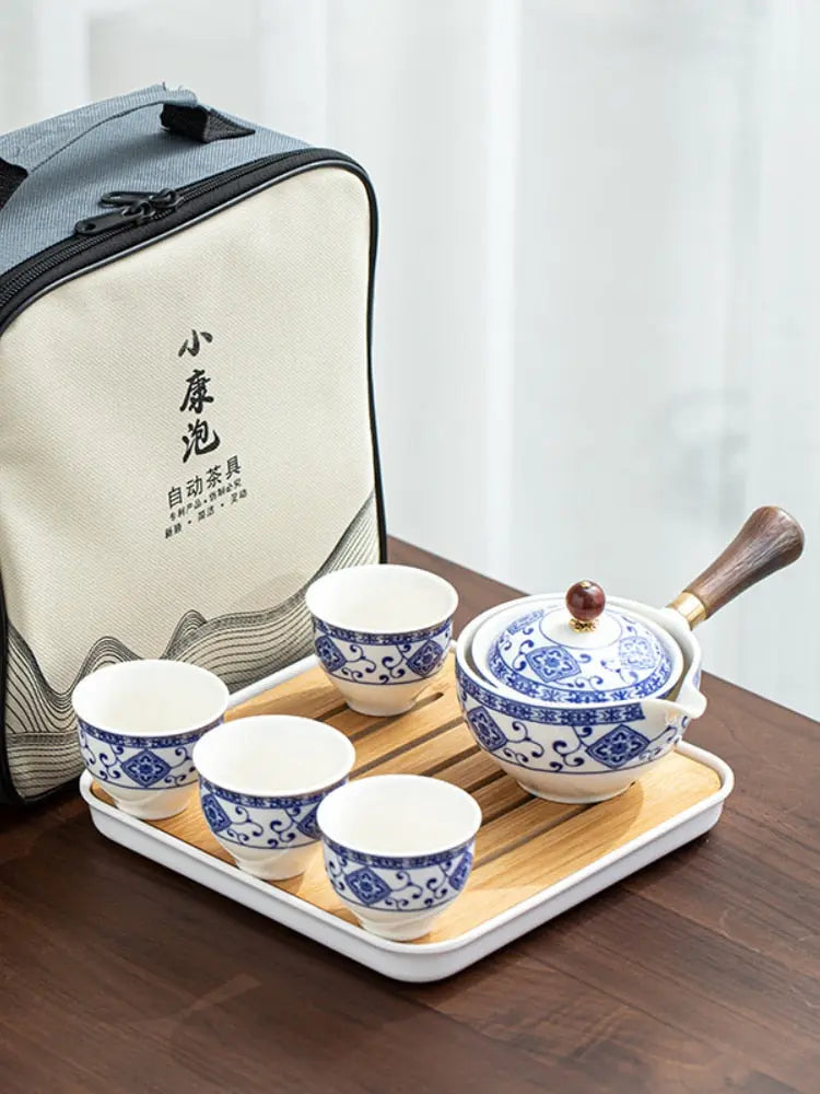 Service à thé Chinois Portable en Céramique