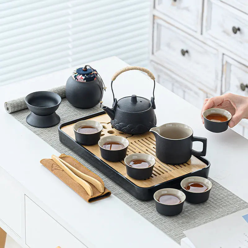 Service à thé Japonais en Céramique — Collection Premium