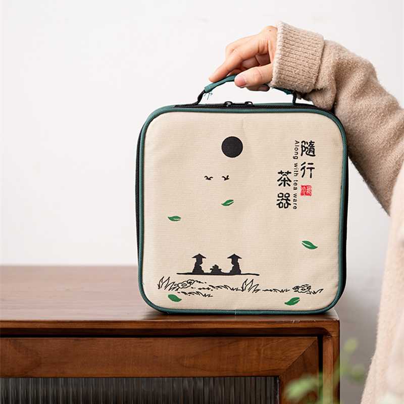 NipponCeram: Service à thé japonais portable en céramique