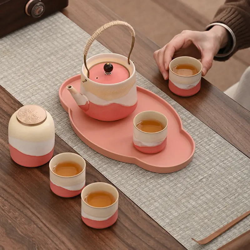 Douce Harmonie – Service à thé japonais en céramique
