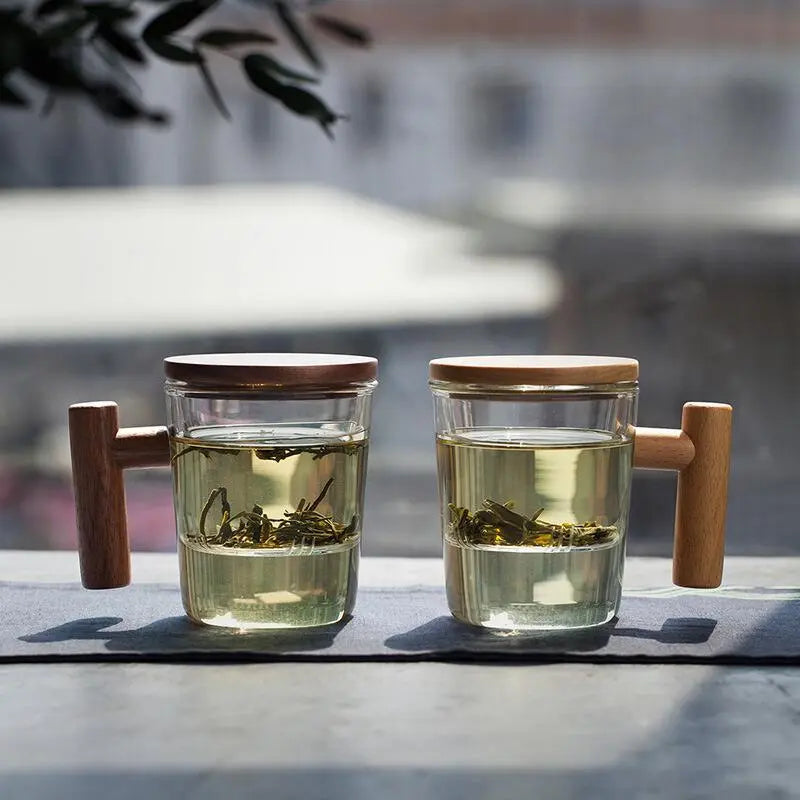 Tasse à thé avec infuseur moderne 350 ml – Édition Signature