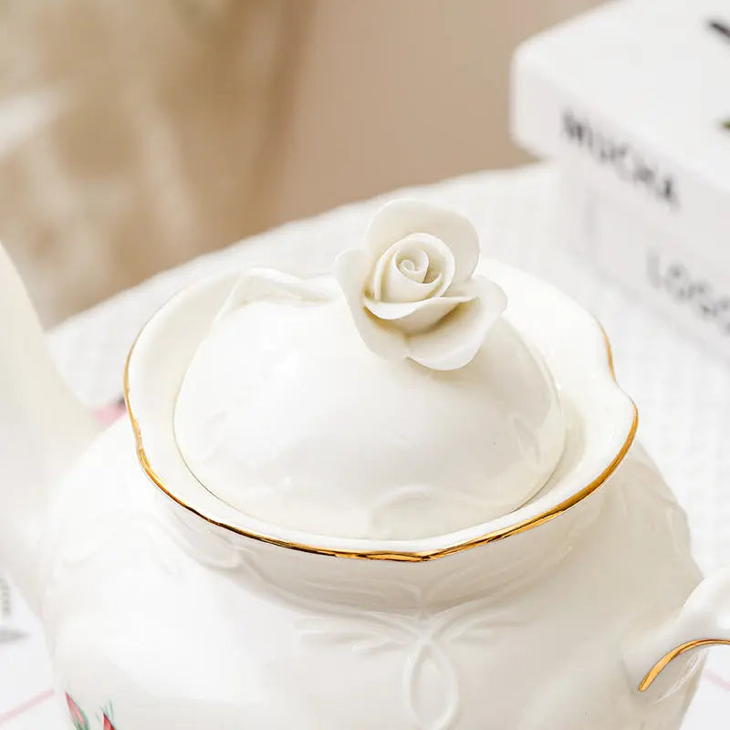 Théière Anglaise en Porcelaine Signature 1L