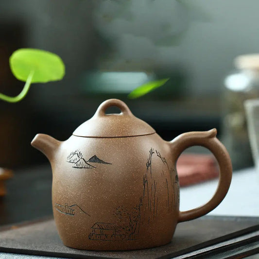 theiere-chinoise-yixing-marron-en-argile-350ml