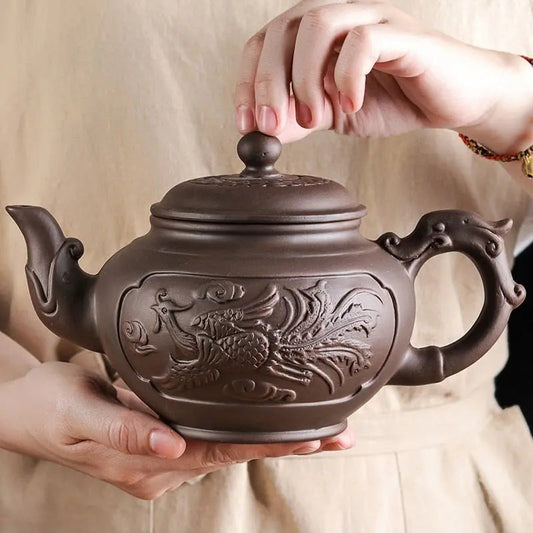 theiere-chinoise-en-argile-motifs-coq-500ml