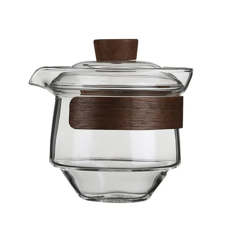 Gaiwan de Luxe en Verre – Théière Premium 230 ml