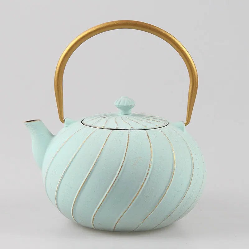 Théière Japonaise en Fonte Moderne – Design Signature 1.2L