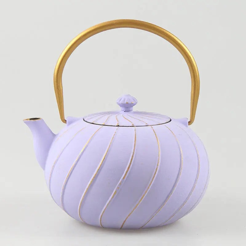 Théière Japonaise en Fonte Moderne – Design Signature 1.2L