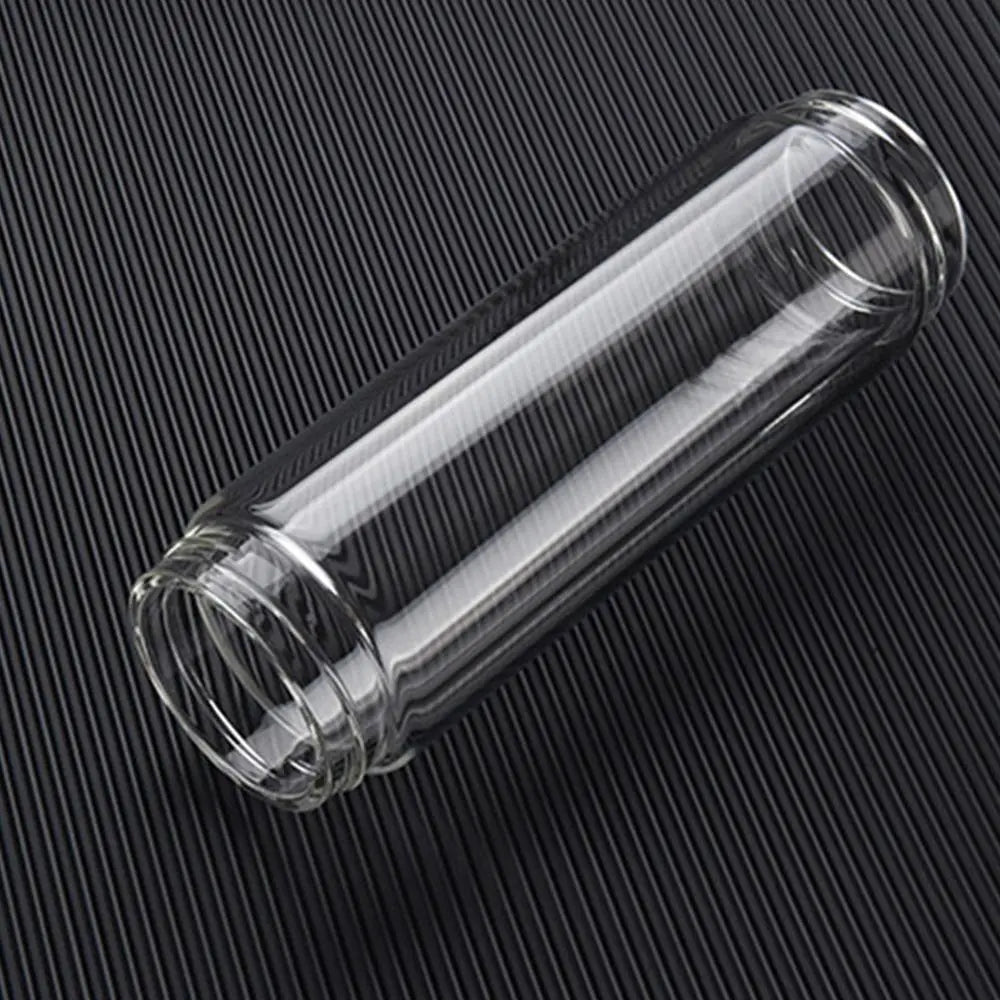 AuroraGlass Théière Portable Grise en Verre – 300–400 ml