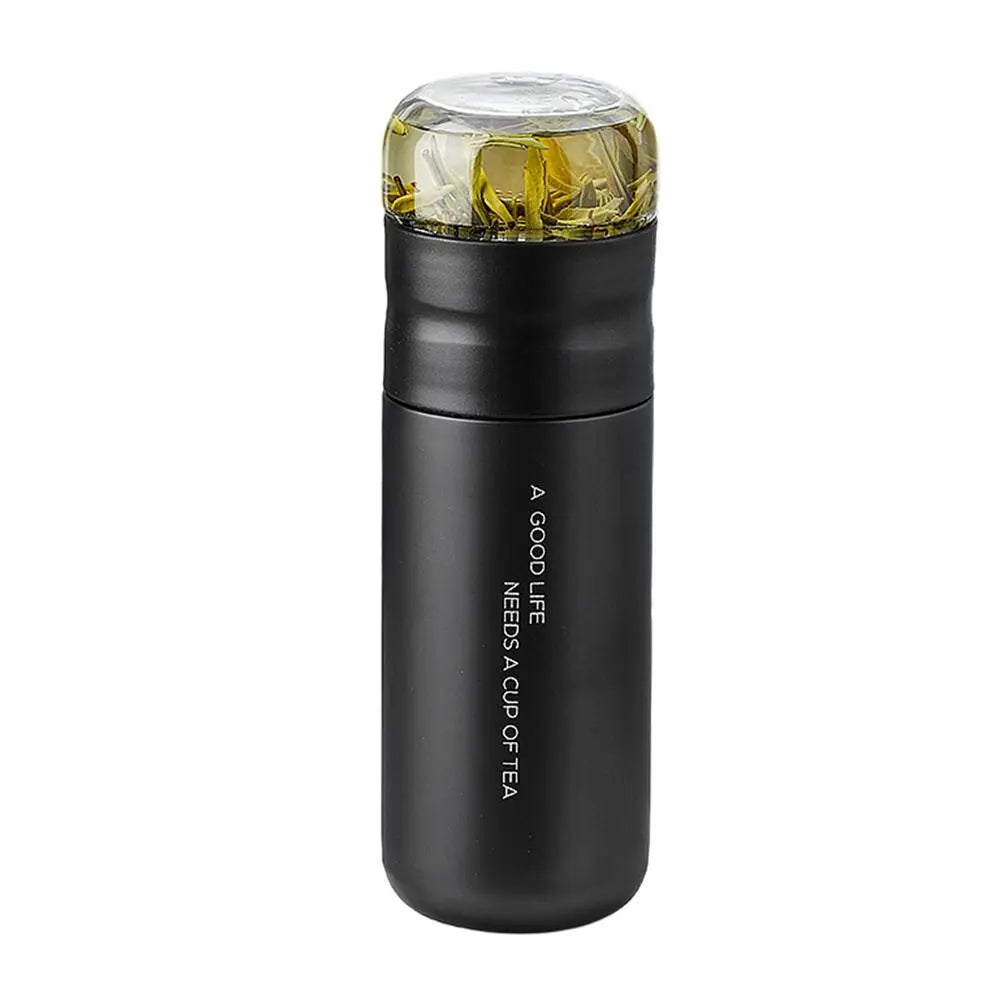 BrewMaster Théière Portable en Acier Inoxydable 300 ml