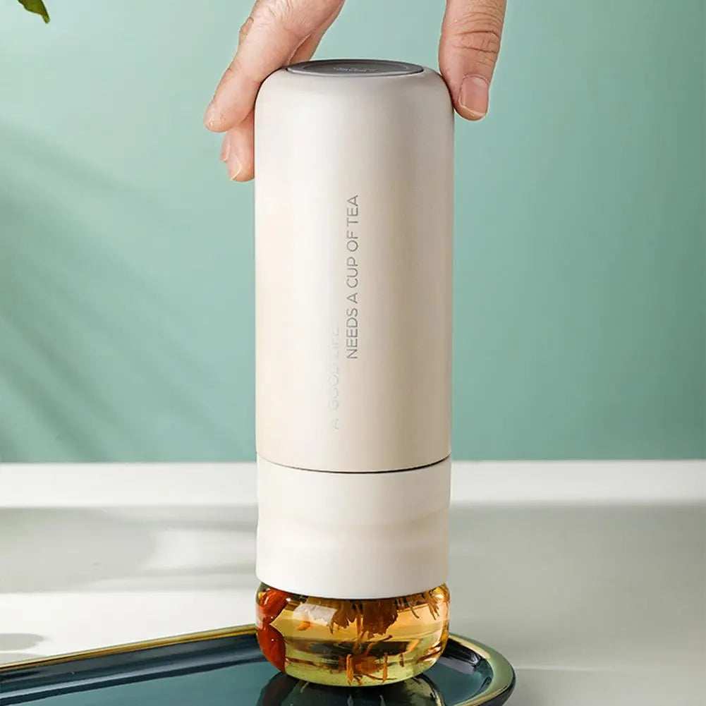 BrewMaster Théière Portable en Acier Inoxydable 300 ml