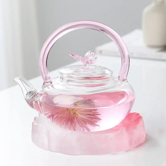 theiere-en-verre-rose-papillon-700ml