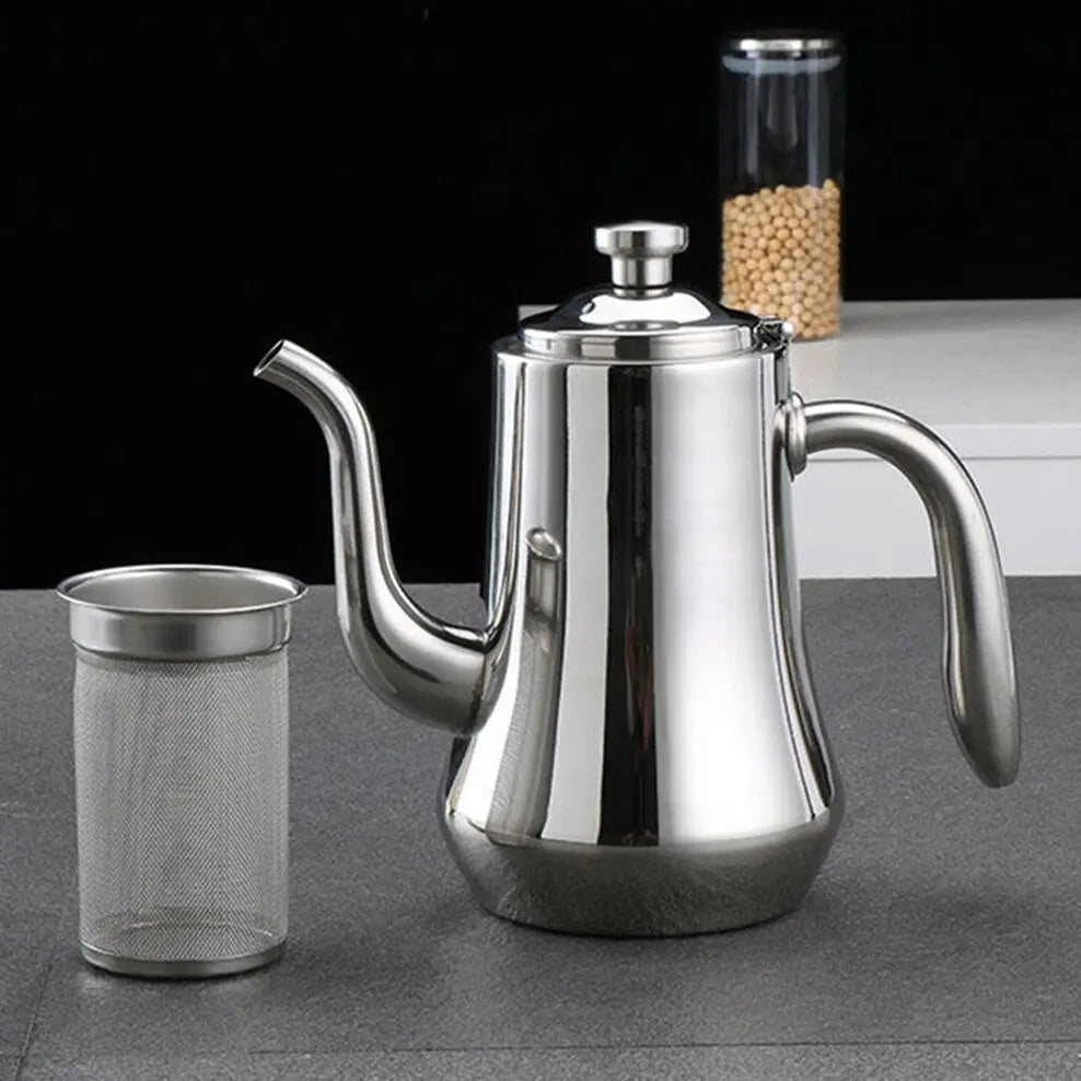 ScandiSteel Théière en Acier avec Infuseur 1.8L