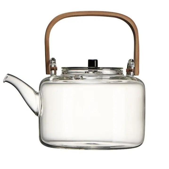 NordicGlass Théière Scandinave en Verre 1,1 L