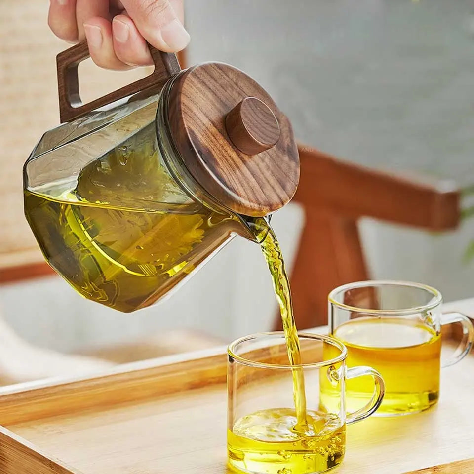 Théière Scandinave en Verre Design Premium – 500–700 ml