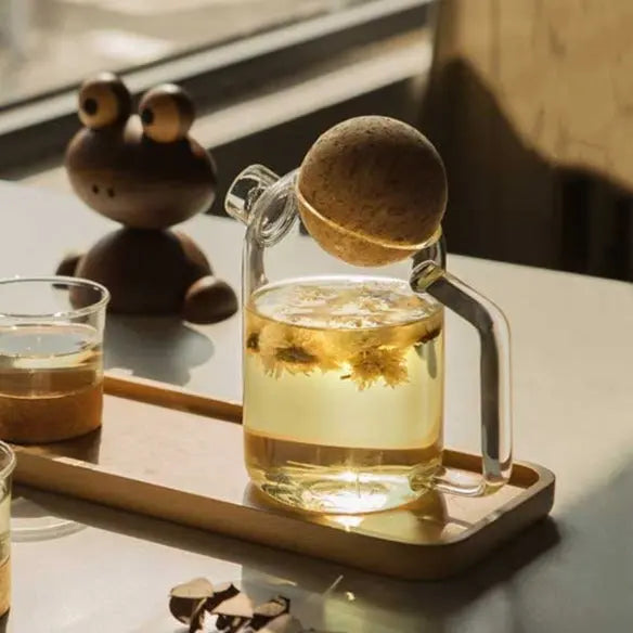 Théière en Verre Design Liège 250ML - 750ML | LiègeDesign