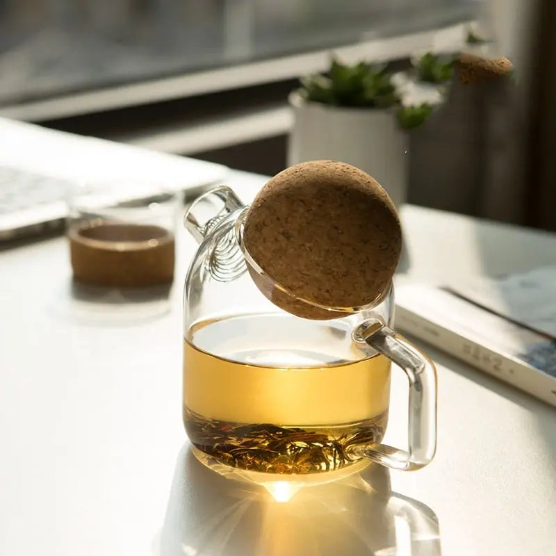 Théière en Verre Design Liège 250ML - 750ML | LiègeDesign