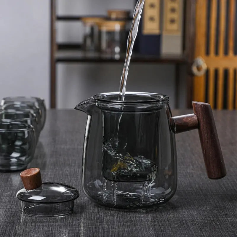 Théière en Verre Teinté 480 ml - Collection Prestige